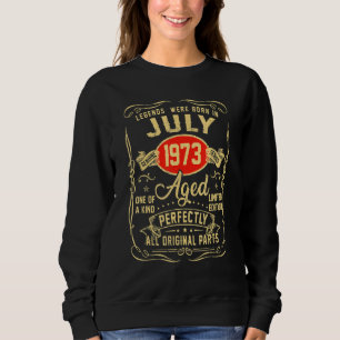 Die Legenden waren im Juli 1973 49. Geburtstag 49 Sweatshirt