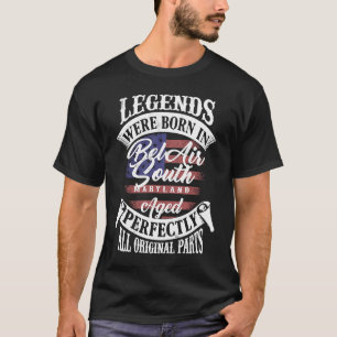 Die Legenden waren in Bel Air South Maryland Vinta T-Shirt