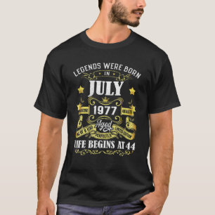 Die Legenden wurden im Juli 1977 44th Quarantine B T-Shirt