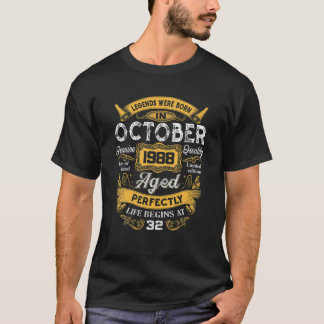 Die Legenden wurden im Oktober 1994 am 26. T-Shirt