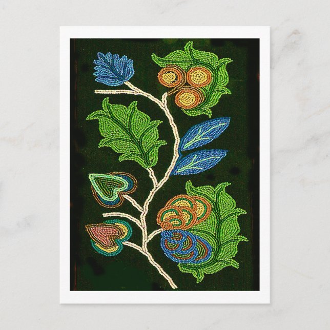 Die Leggings der amerikanischen Kunst Postkarte (Vorderseite)