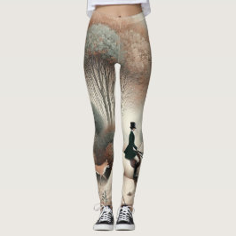 Die Leggings der lusiven Foxenjagd