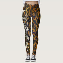 Die Leggings der stilvollen Leopard-Druck-Frauen