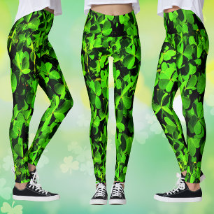 Die Leggings des St. Patrick's Day