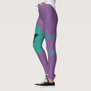 Die Leggings Frauen der Spoonie Krieger-(klares
