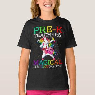 Die Lehrer vor dem K magisch wie ein Einhorn nur n T-Shirt