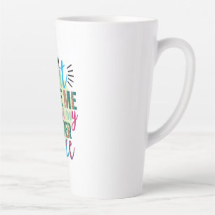 Die Lehrerin bringt mich nicht dazu, meine Lehrers Milchtasse