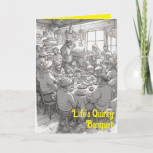 Die leichtsinnige Förderung des Banketts im Leben Karte