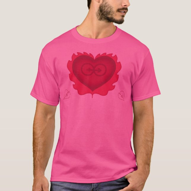 Die Leidenschaft der romantischen Liebe T-Shirt (Vorderseite)