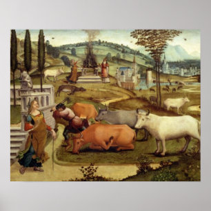 Die Leidenschaften von Pasiphae, Ehefrau von König Poster