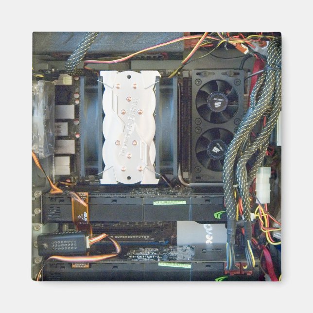 Die Leinwand der Computerausrüstung Magnet (Vorne)