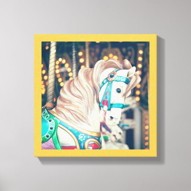 Die Leinwand des gestrichenen Pferdes (Vorderseite)