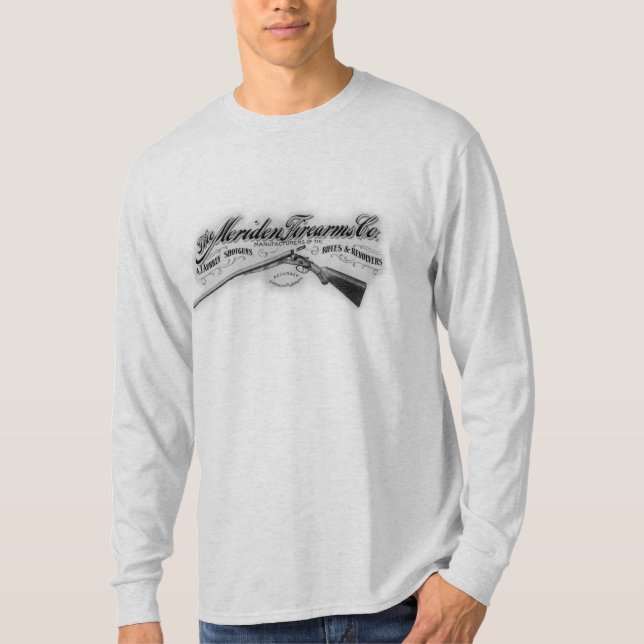 Die Leinwand-langer Hülseraglan-T - Shirt der (Vorderseite)