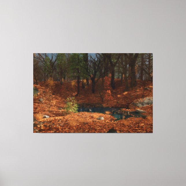 Die Leinwand zum Nachmittag des Jahres (Vorderseite)