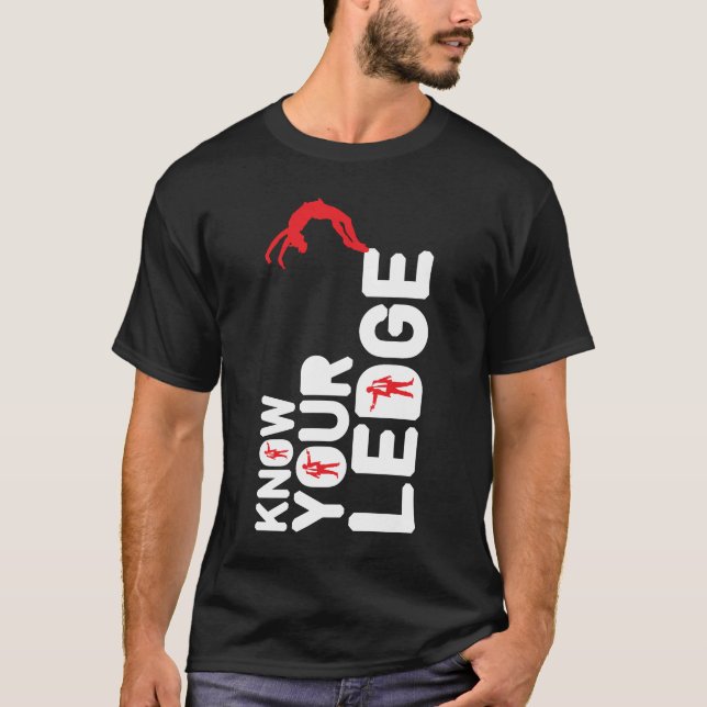 Die Leiste (Schwarzes) T-Shirt (Vorderseite)