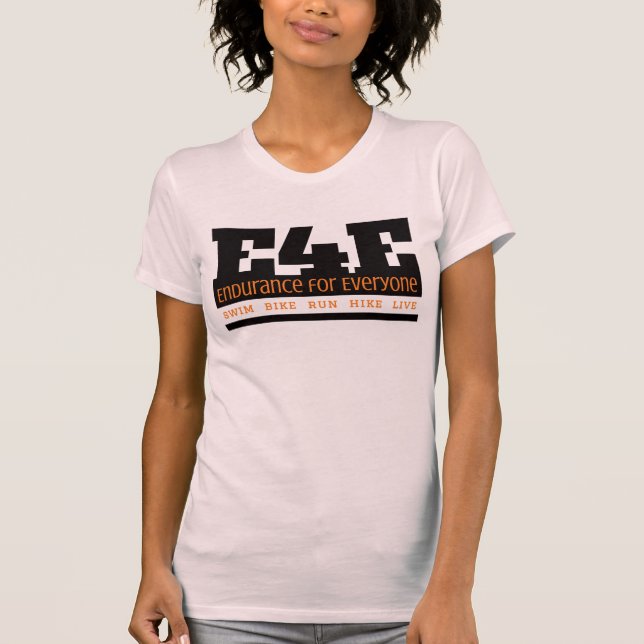 die Leistungs-T-Shirt teamE4E Frauen T-Shirt (Vorderseite)