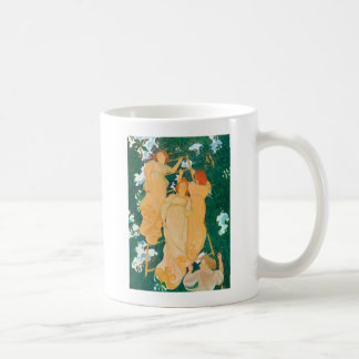 Die Leiter im Laub, 1892 Kaffeetasse