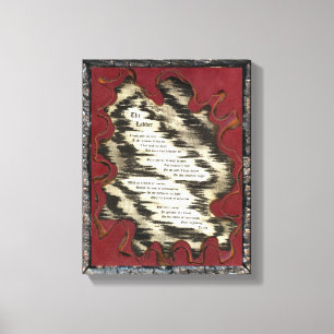 Die Leitung Leinwanddruck