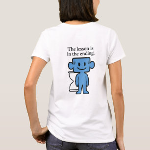 Die Lektion endet - T - Shirt der Frauen