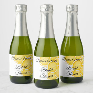 Die Lemon Spritz Brautparty Mini Flasche