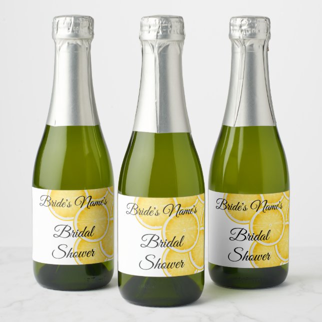 Die Lemon Spritz Brautparty Mini Flasche (Flaschen)