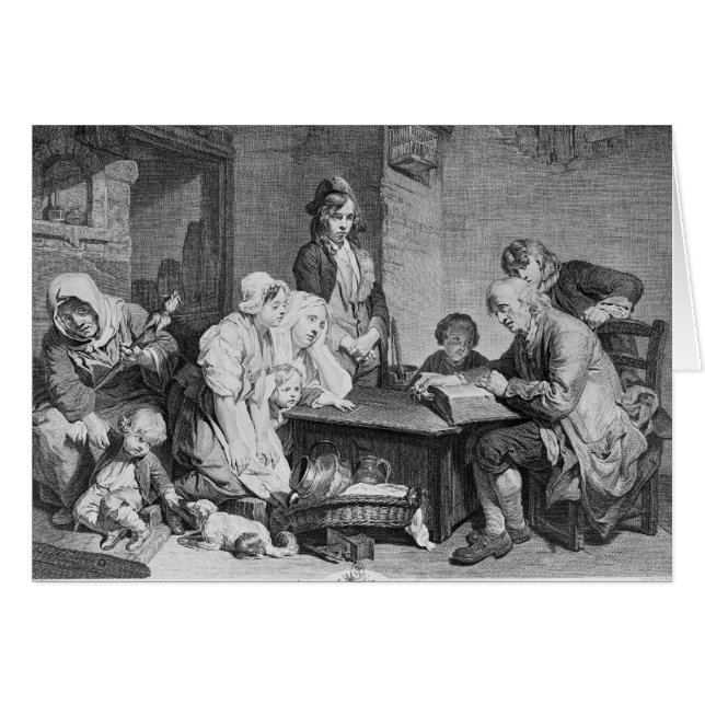 Die Lesung der Bibel (Vorderseite (Horizontal))