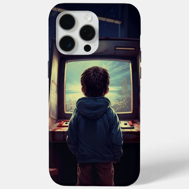 Die letzte Ebene | Ein Retro-Arcade-Traum Case-Mate iPhone Hülle (Rückseite)
