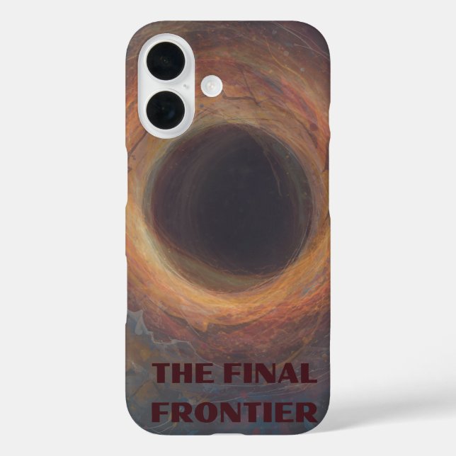 Die letzte Grenze Schwarzes Loch Case-Mate iPhone Hülle (Rückseite)
