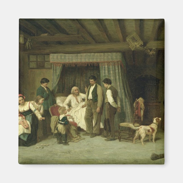 Die letzte Mahnung von 1886 Magnet (Vorne)