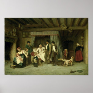 Die letzte Mahnung von 1886 Poster