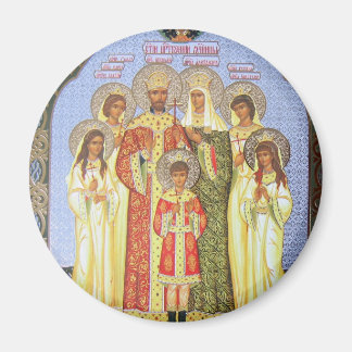 DIE LETZTE RUSSISCHE ZAR UND FAMILIE MAGNET
