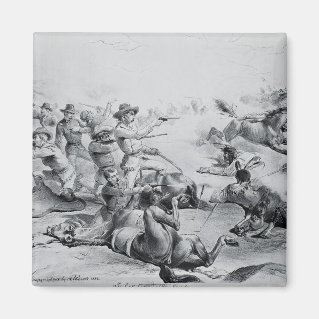 Die letzte Schlacht um General Custer Magnet (Vorne)