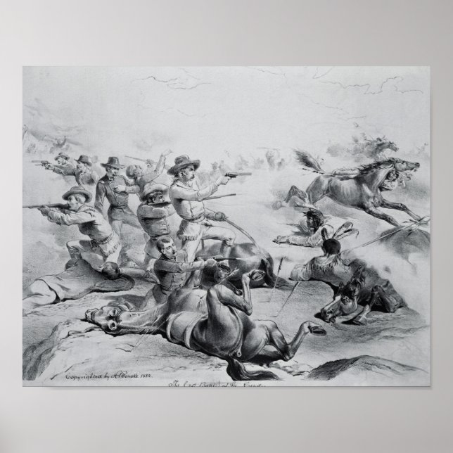 Die letzte Schlacht um General Custer Poster (Vorne)
