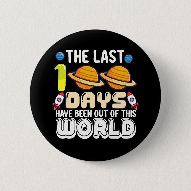 Die letzten 100 Tage waren aus dieser Welt Button (Vorderseite)