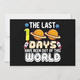 Die letzten 100 Tage waren aus dieser Welt Einladung