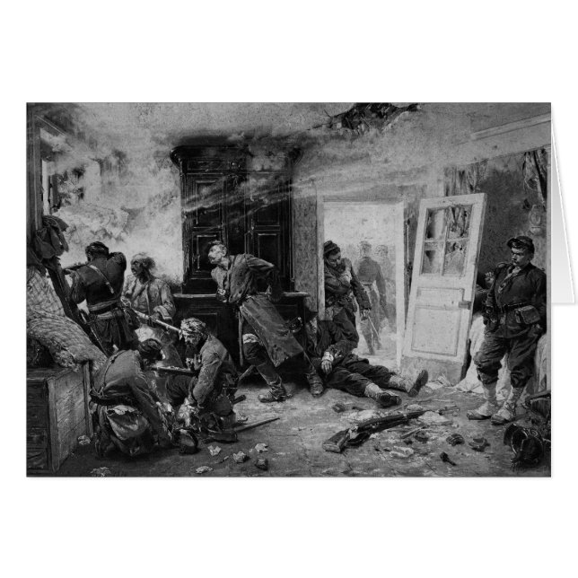 Die letzten Patronen in Balan bei Sedan, 1870 (Vorderseite (Horizontal))