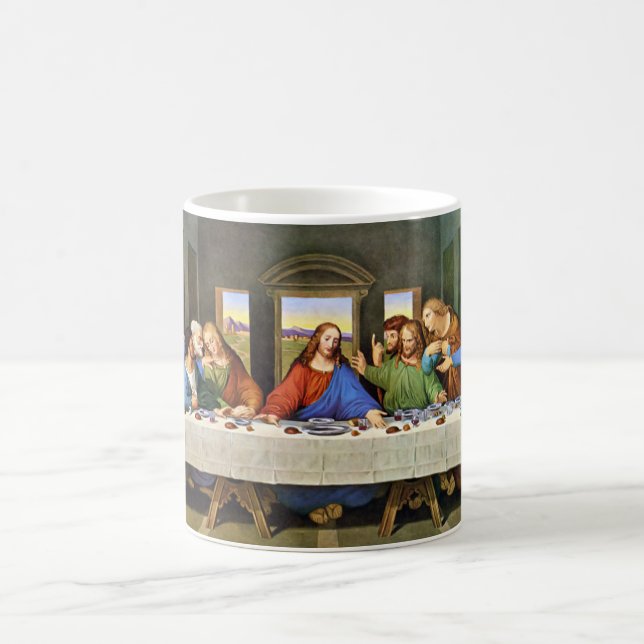 Die letztes Abendessen-Tasse Kaffeetasse (Mittel)