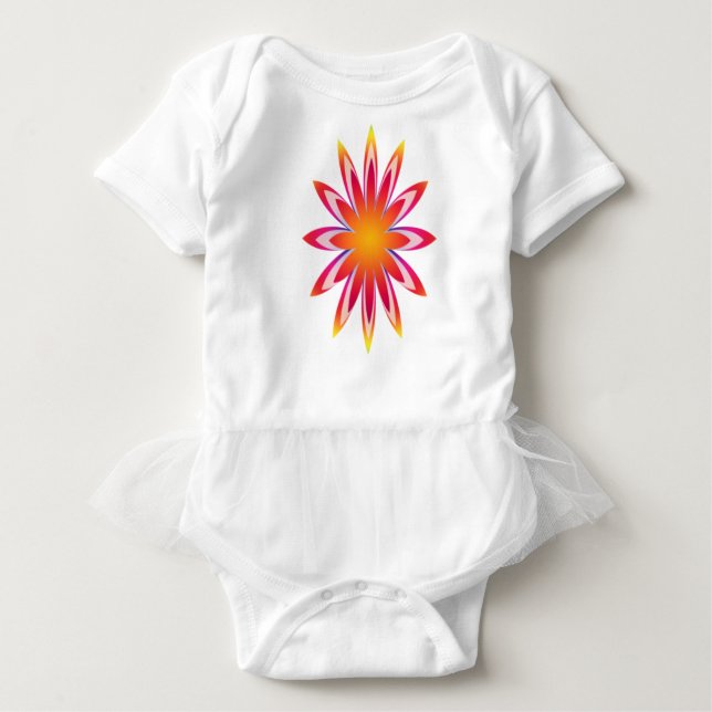 Die leuchtende Blume - Kleinkind T-shirt (Vorderseite)