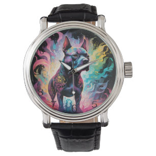 Die leuchtende Sentinel: Ein Holografisches Gestän Armbanduhr