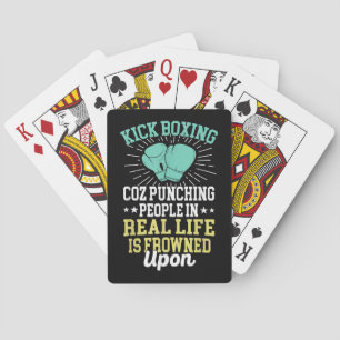 Die Leute, die das Punching betreiben, sind von de Spielkarten