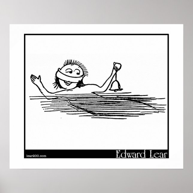 Die Leute, die keine Zehen hatten Poster (Vorne)