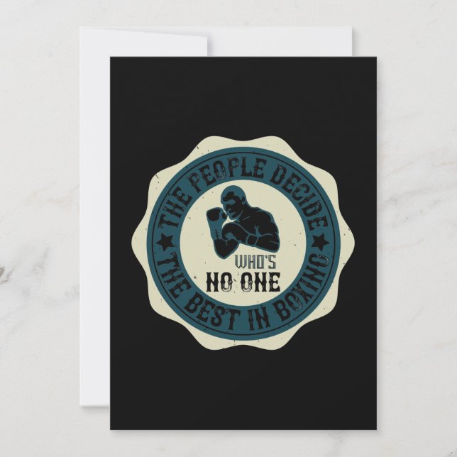 Die Leute entscheiden, wer Nr. 1 ist Save The Date (Vorderseite)