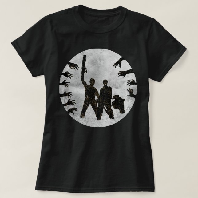 Die Leute nennen mich Supernatural Evil Dead Horro T-Shirt (Design vorne)