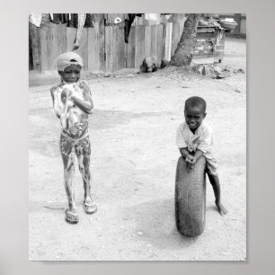 Die Leute von Plakat Ghanas (5) -