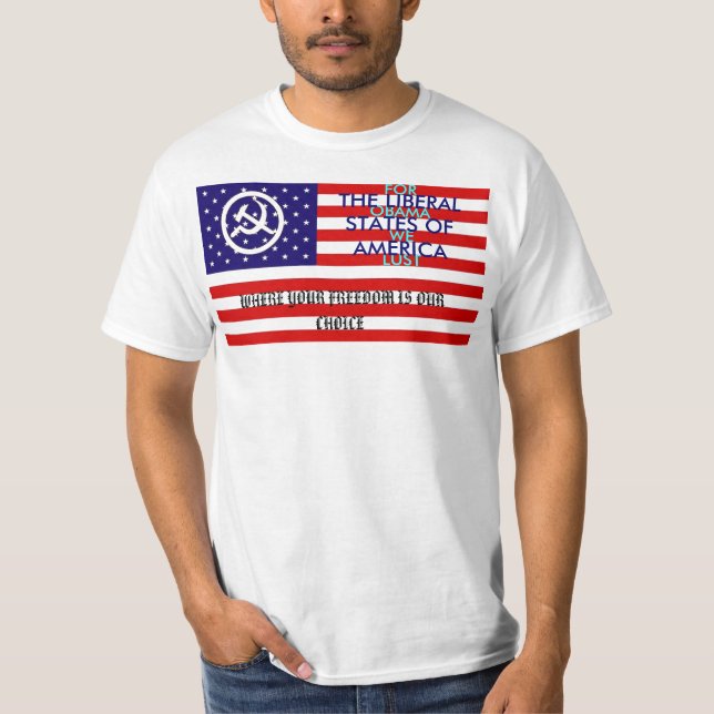 Die liberalen Staaten von Amerika T-Shirt (Vorderseite)