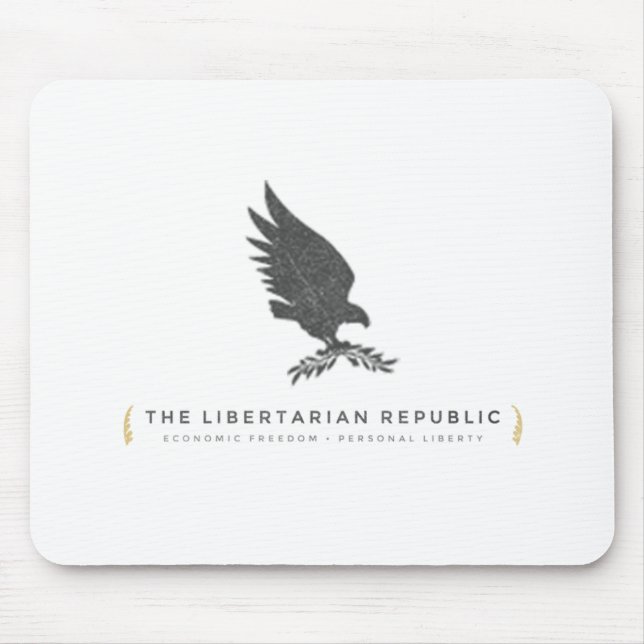 Die liberalistische Republik-Mausunterlage Mousepad (Vorne)