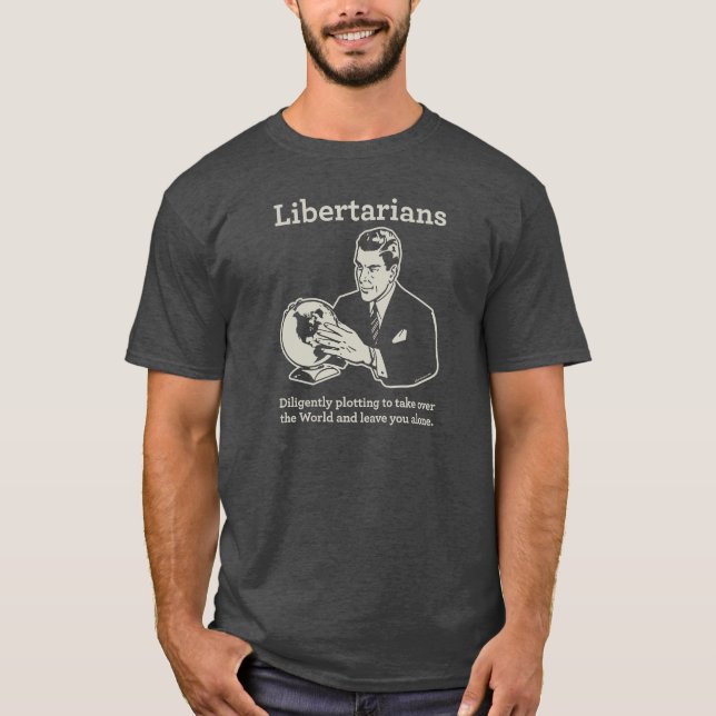 Die libertäre Verschwörung T-Shirt (Vorderseite)