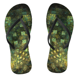 Die Lichter der Abstrakten Kunst der Stadt Flip Flops