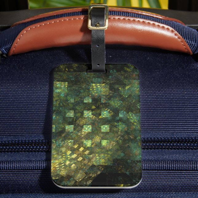Die Lichter der Abstrakten Kunst der Stadt Gepäckanhänger (Vorderseite Insitu 2)