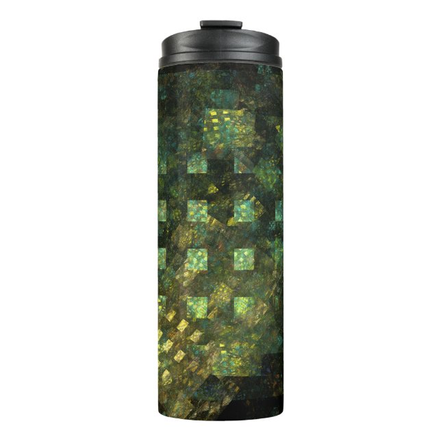 Die Lichter der Abstrakten Kunst der Stadt Thermosbecher (Vorderseite)